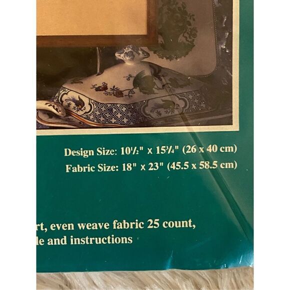 Vintage Glorafilia The Dresser 10 1/2”X15 3/4” Counted Cross Stitch Kit … - Picture 5 of 7